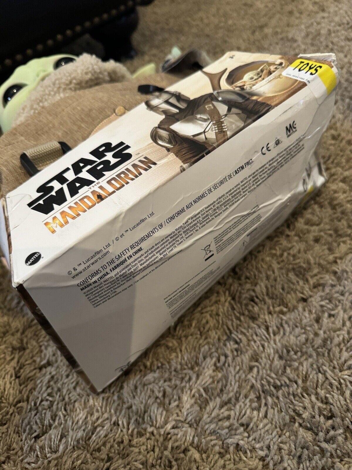 Baby Yoda 11.5" Star Wars Mandalorian Child Grogu Talkin bag