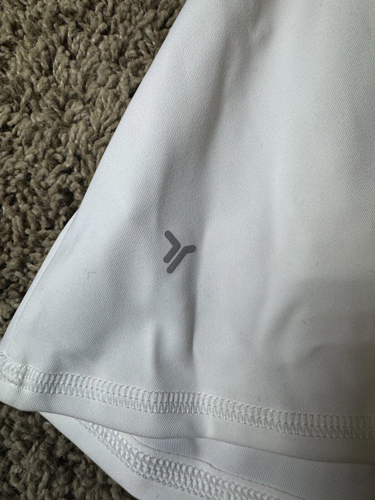 Old Navy PowerSoft Shelf Bra Support Dress White Size L