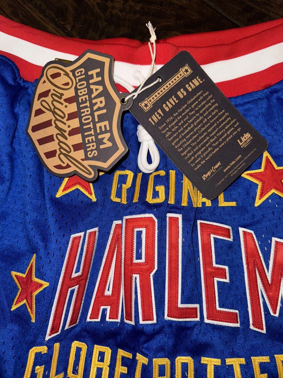 NEW Rings & Crwns Harlem Globetrotters authentic Triple Double XXL NEW!