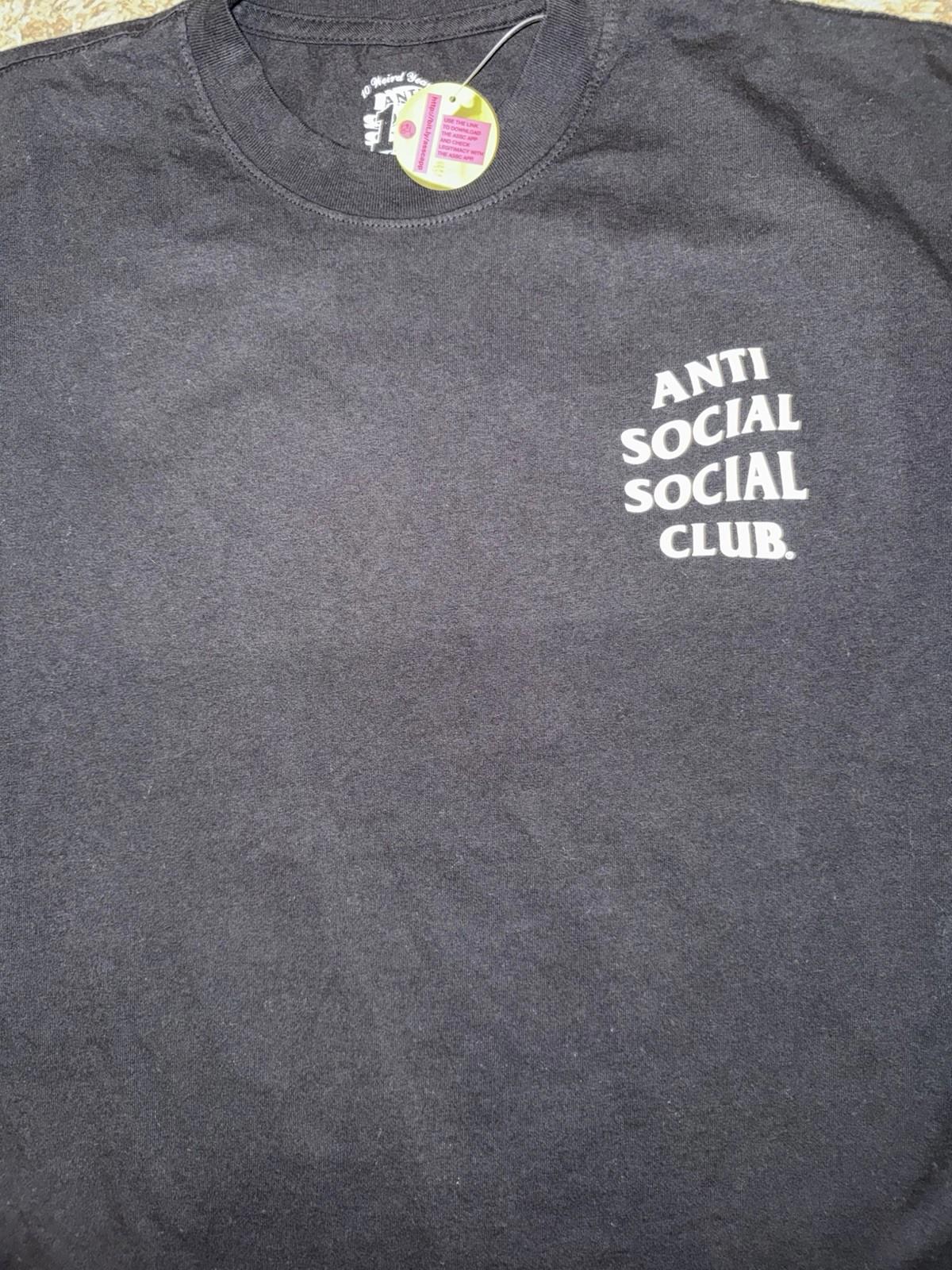 ANTI SOCIAL SOCIAL CLUB ASSC  Shirt Sz Large Playboy Weird Fragment Hype