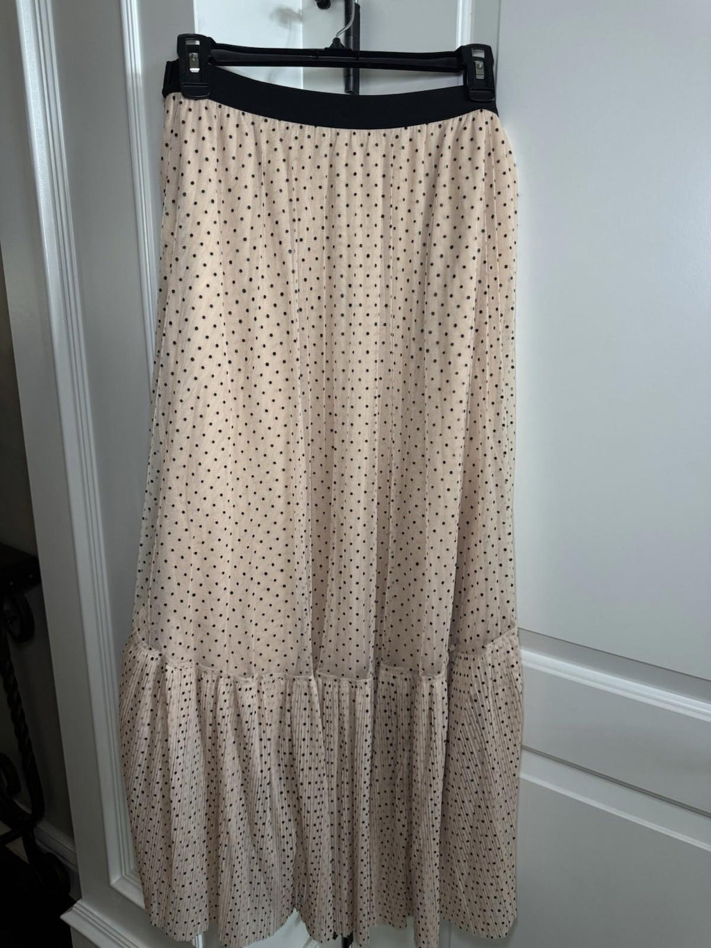 NEW AllSaints Aubrey Dot Skirt Size 8 NWT MSRP $229