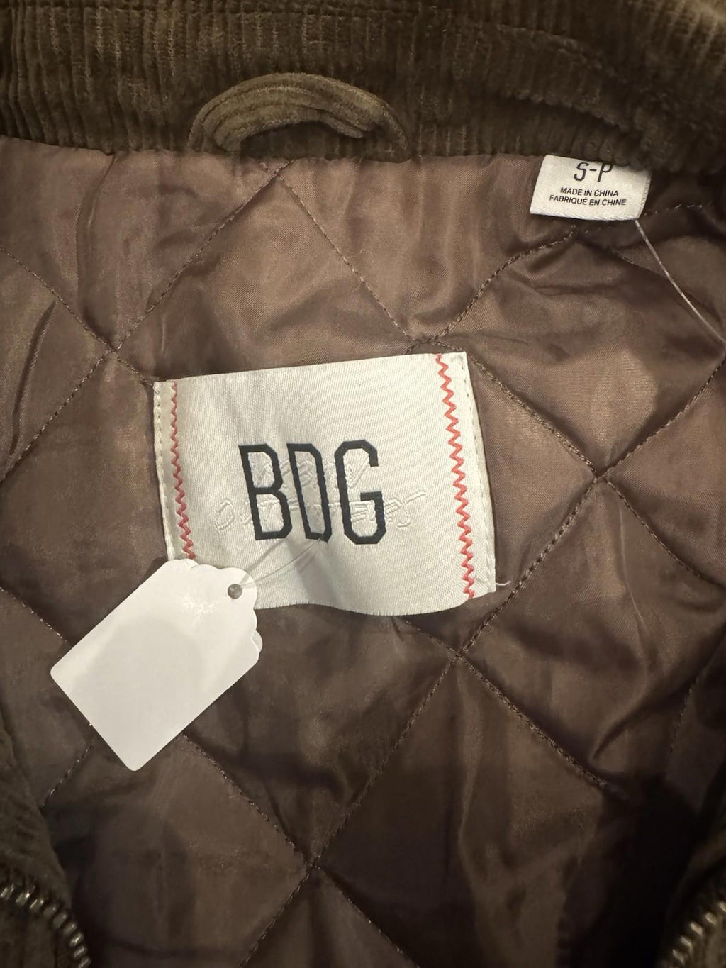 BDG Urban Outfitters Oversize Corduroy Harrington Jacket Unisex. SMALL NWOT