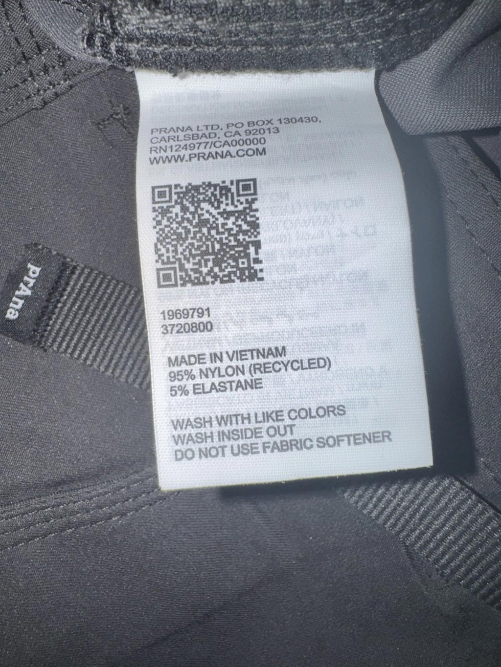 Prana Stretch Zion Pant II Standard Fit Straight Leg Gray Men’s 42x30 NEW