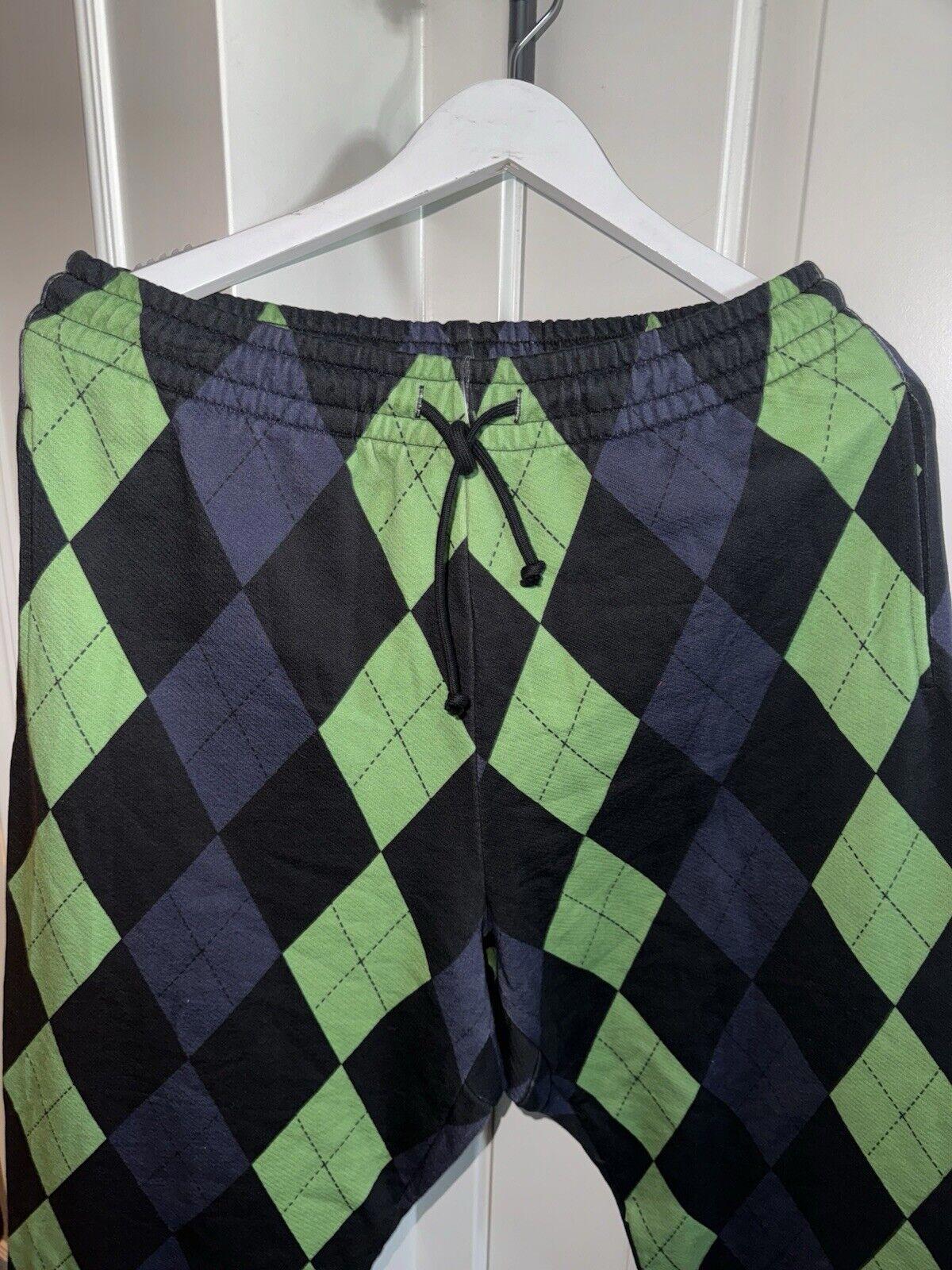 NEW Denim Tears Derby Intarsia Sweatpant Green Medium NWOT