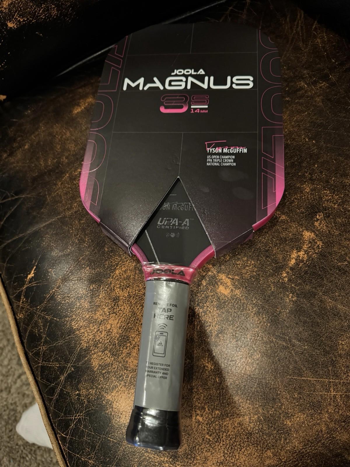 Joola Tyson McGuffin Magnus 3S 14 mm Pickleball Paddle | Brand New!