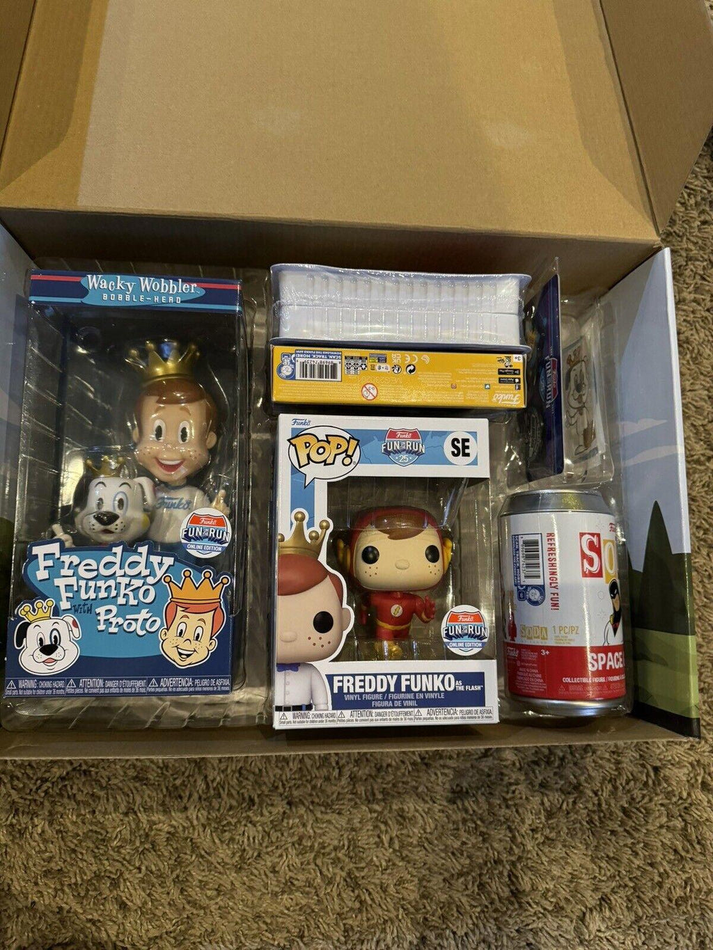 Funko 25th Anni Fun on the Run Box Freddy Funko