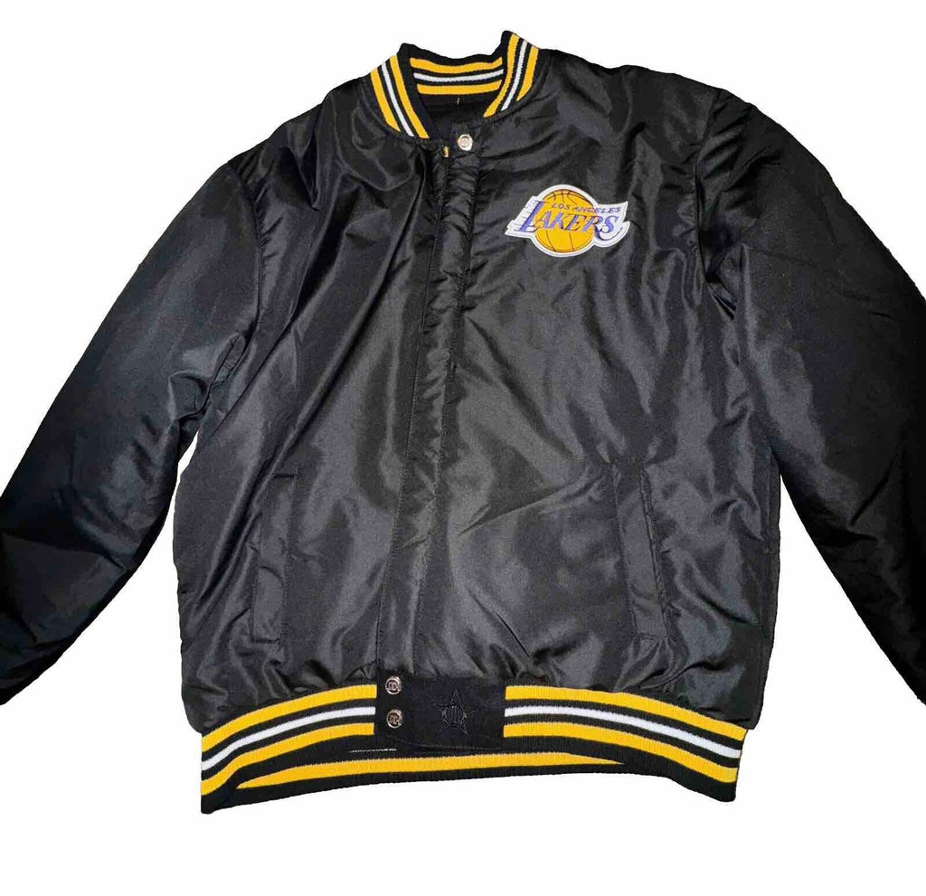 NBA Los Angeles Lakers JH Design Wool Reversible Jacket