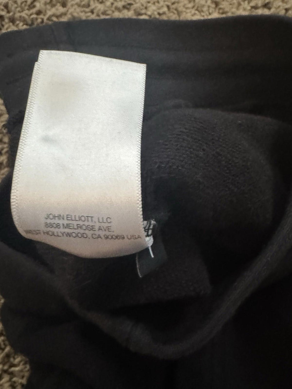 NEW John Elliott Sweat Shorts Sz 1 Men’s NWOT