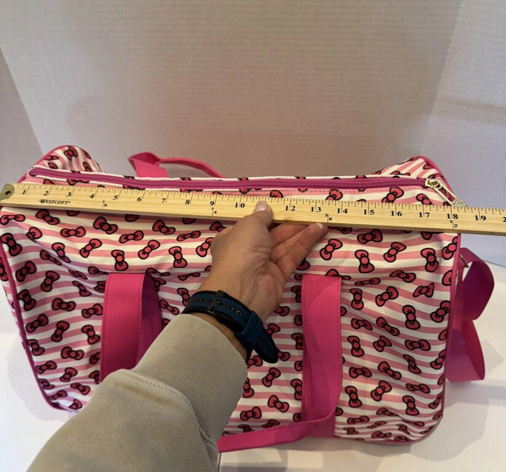 HELLO KITTY 17" Wheeled Duffle Bag Officially Licensed