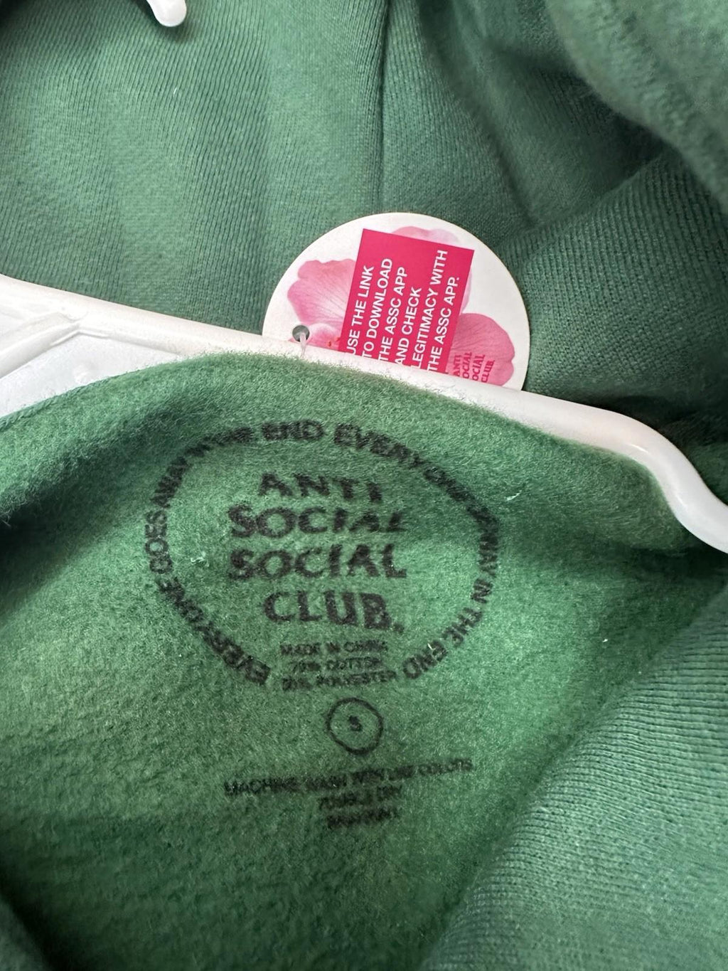 NEW! Anti Social Psycho Club Men's Hoodie Size SMALL NWT