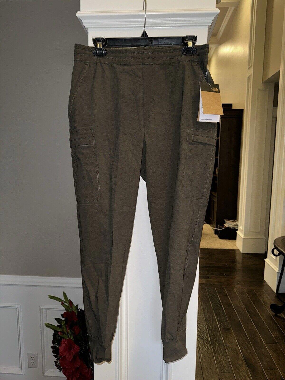 NWT The North Face Women Taupe Green Laterra Jogger Pants MD