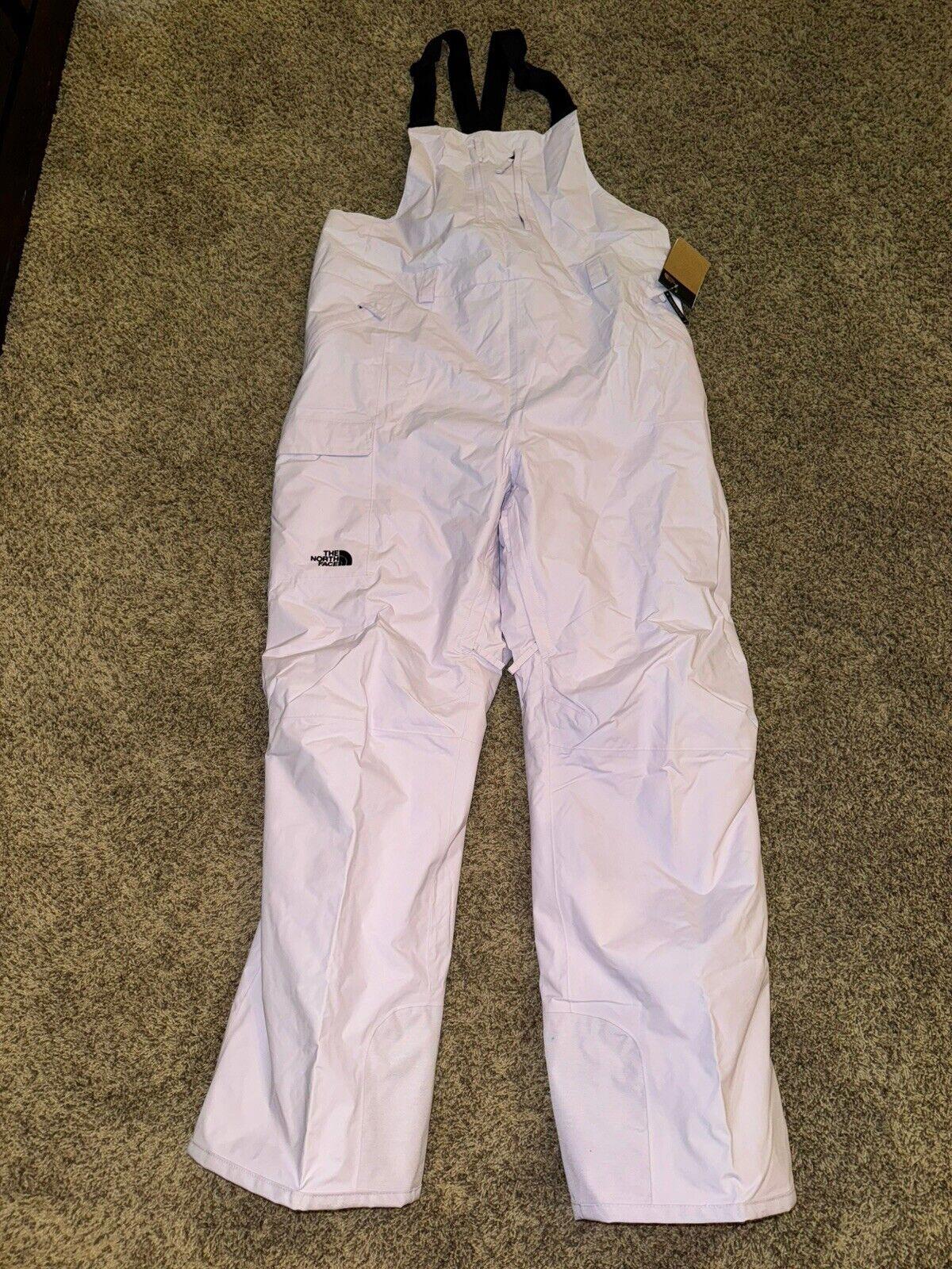 NWT! The North Face women Freedom Insulated bib Lavender 3X