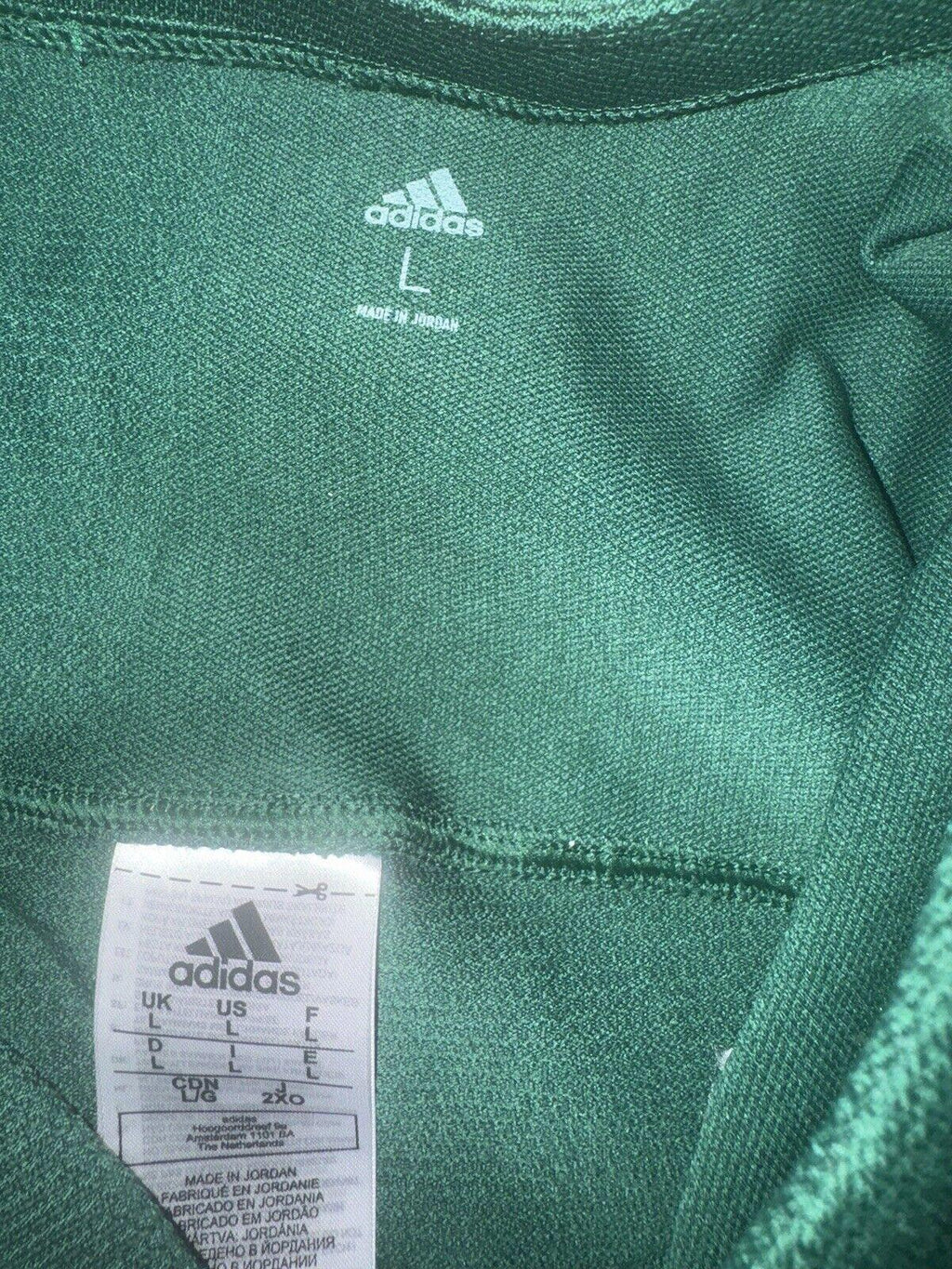 Adidas Primeknit A1 Football Jersey Green Men Large NWOT