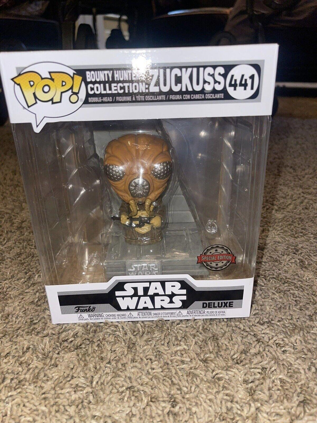 Star Wars EpV Zuckuss Bounty Hunters Deluxe Pop! Figure #441