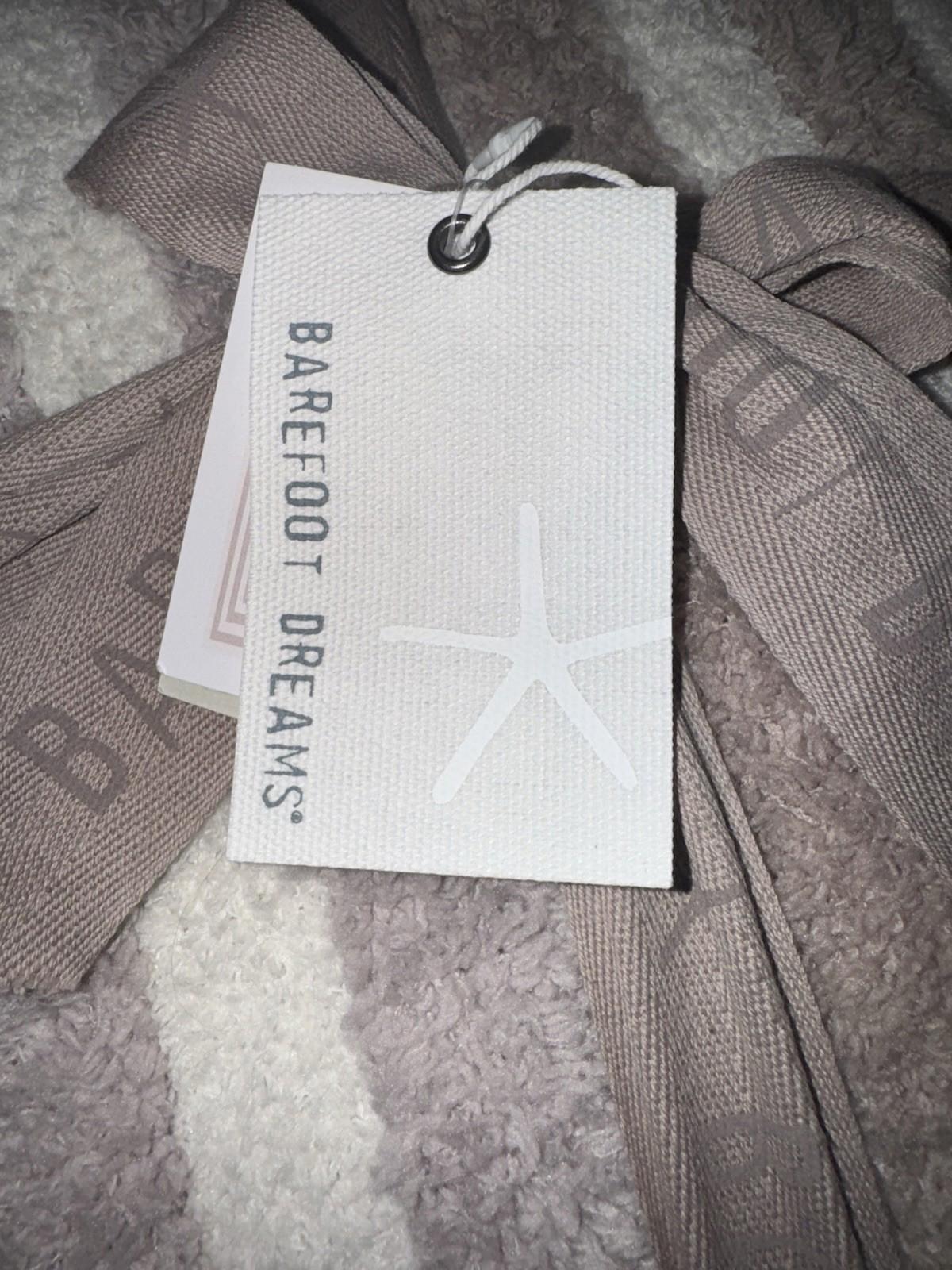 NEW $198 BAREFOOT DREAMS CozyChic Throw Blanket Prismatic 54” X 72” NWT