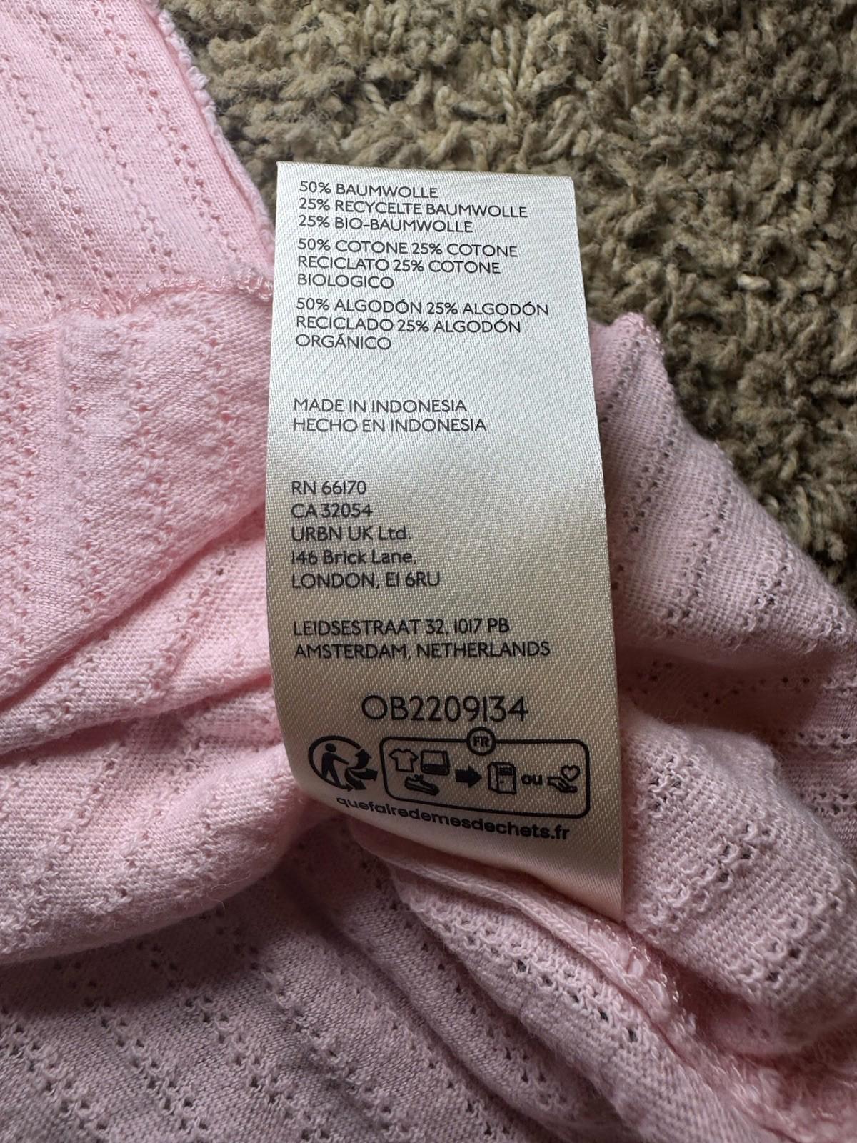 NWT FREE PEOPLE Care FP Day Off Tank Top Rose Pink XL