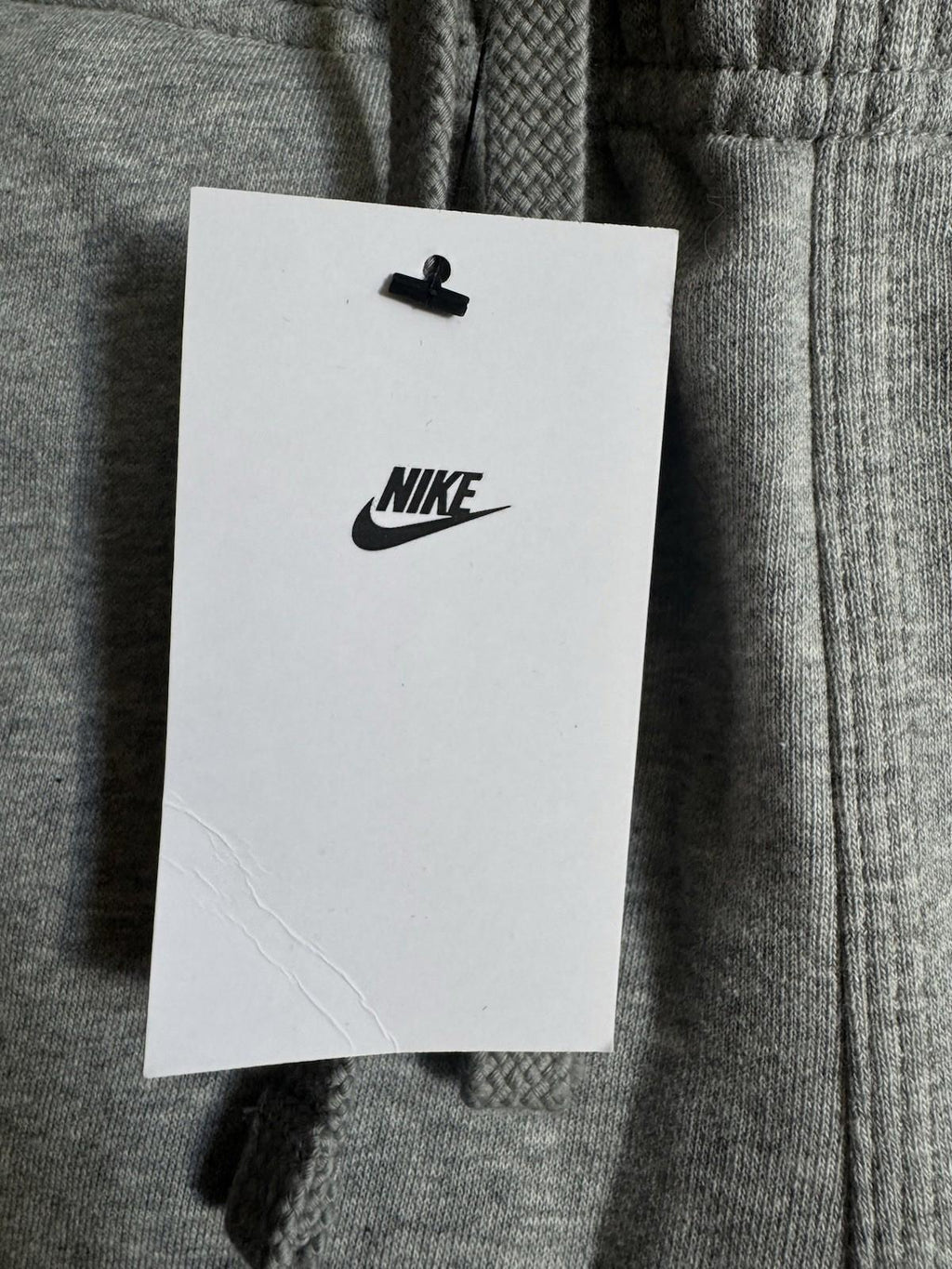 NIKE FLEECE PANTS MENS SZ L GRAY STANDARD FIT TAPER 716830-063 NWT BELOW RETAIL