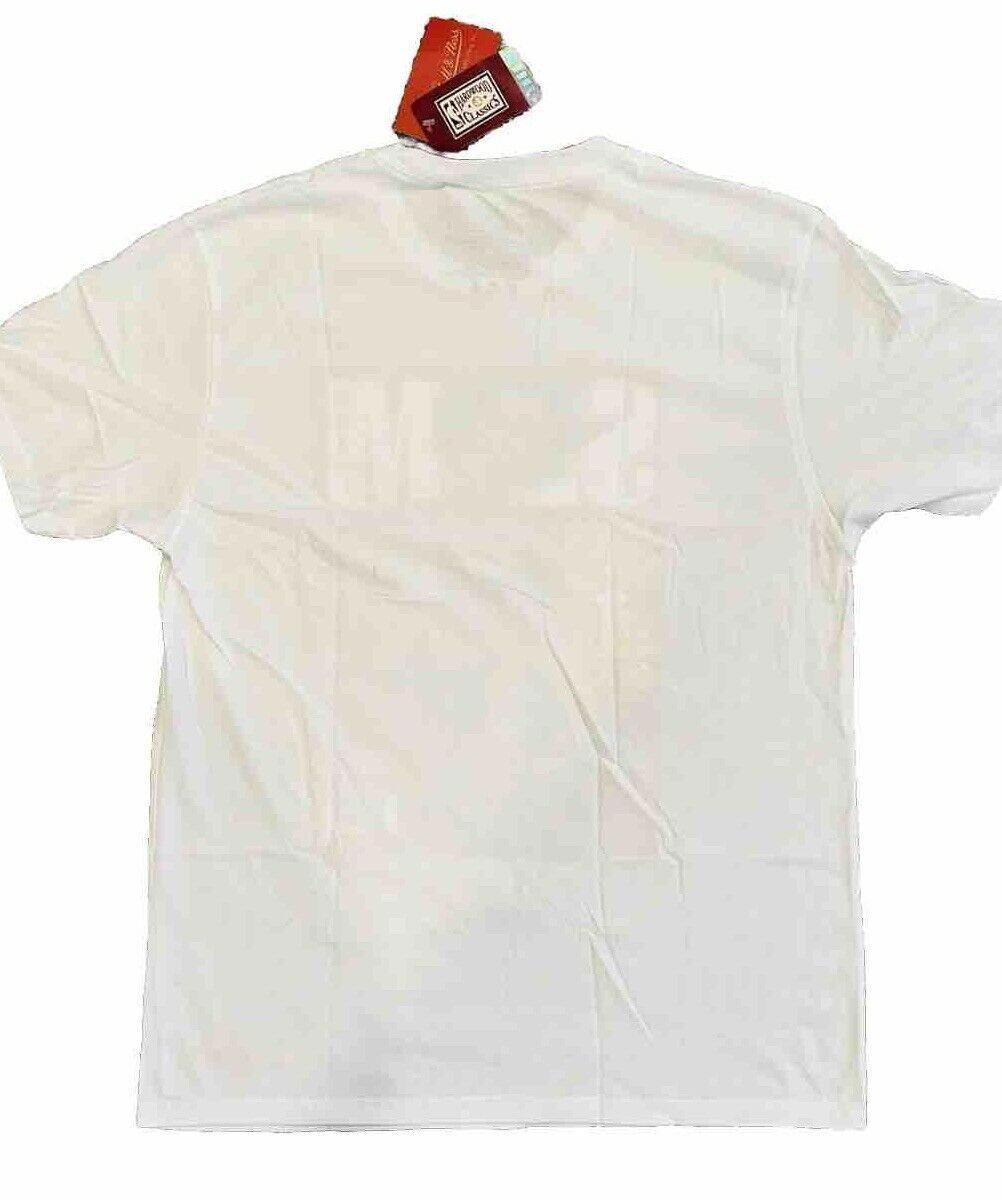 MITCHELL & NESS Allen Iverson 1999 Slam Magazine Cover White Large Tee 76ers NEW