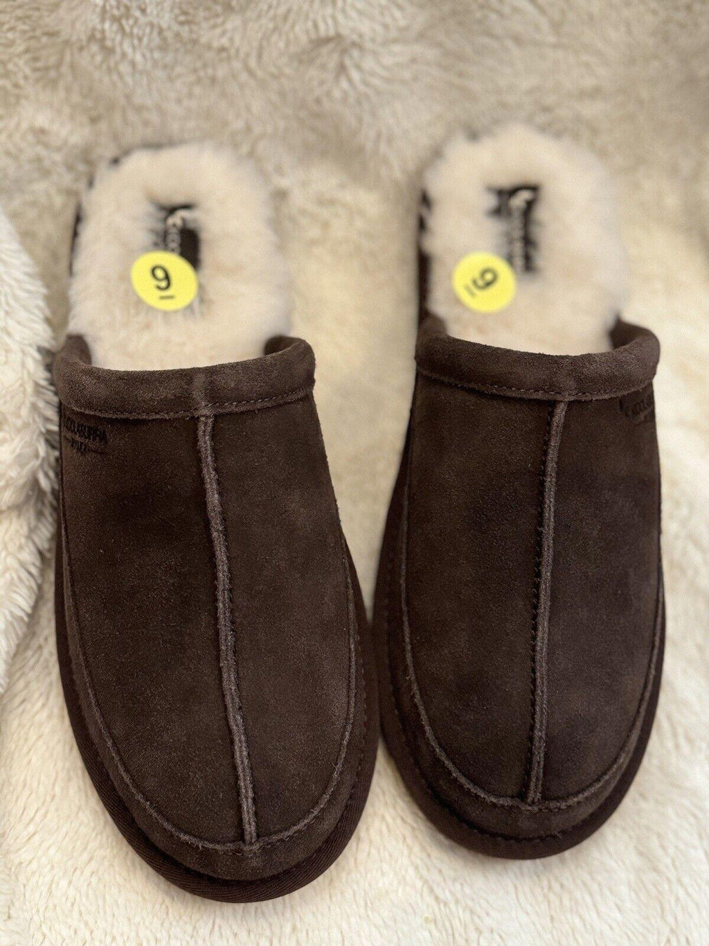 Koolaburra by Ugg Slippers Mens 9 Bordon Moccasin Brown NEW