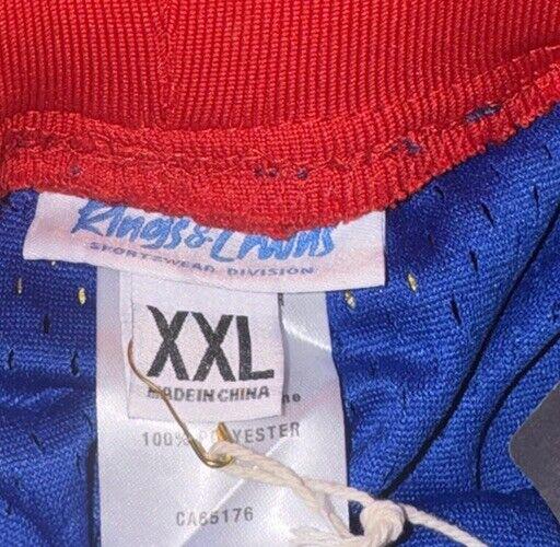 NEW Rings & Crwns Harlem Globetrotters authentic Triple Double XXL NEW!