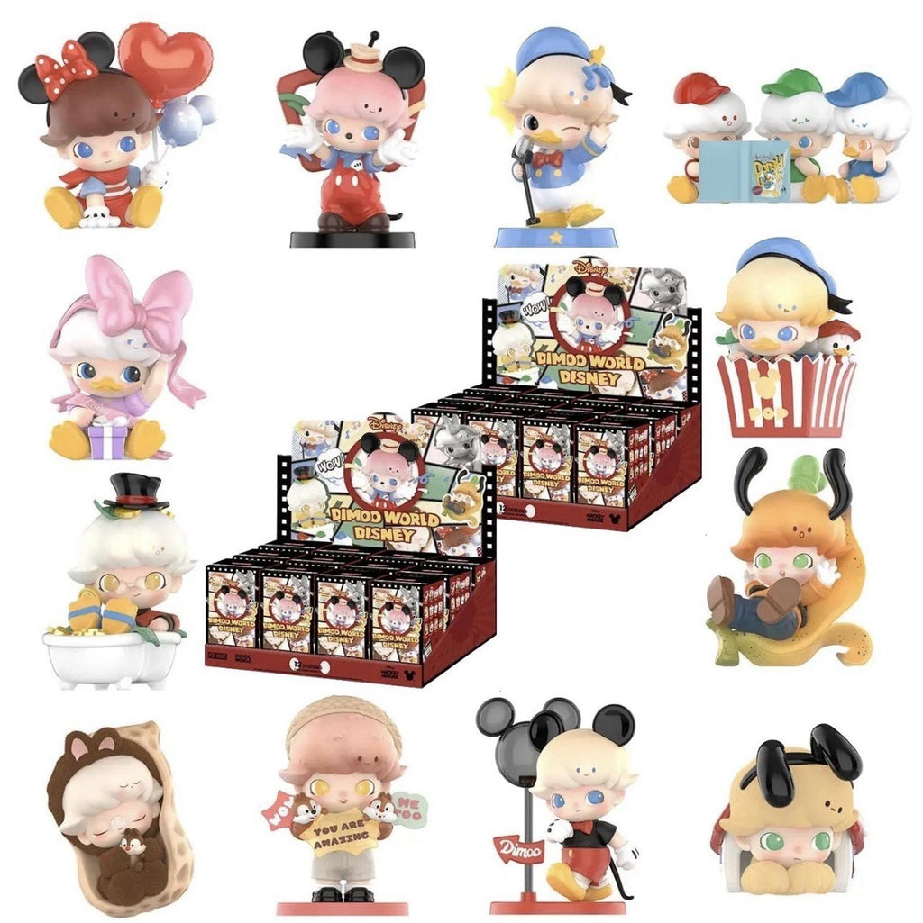 POP MART Dimoo World DIMOO x Disney Series Figure MICKEY TV SHOW