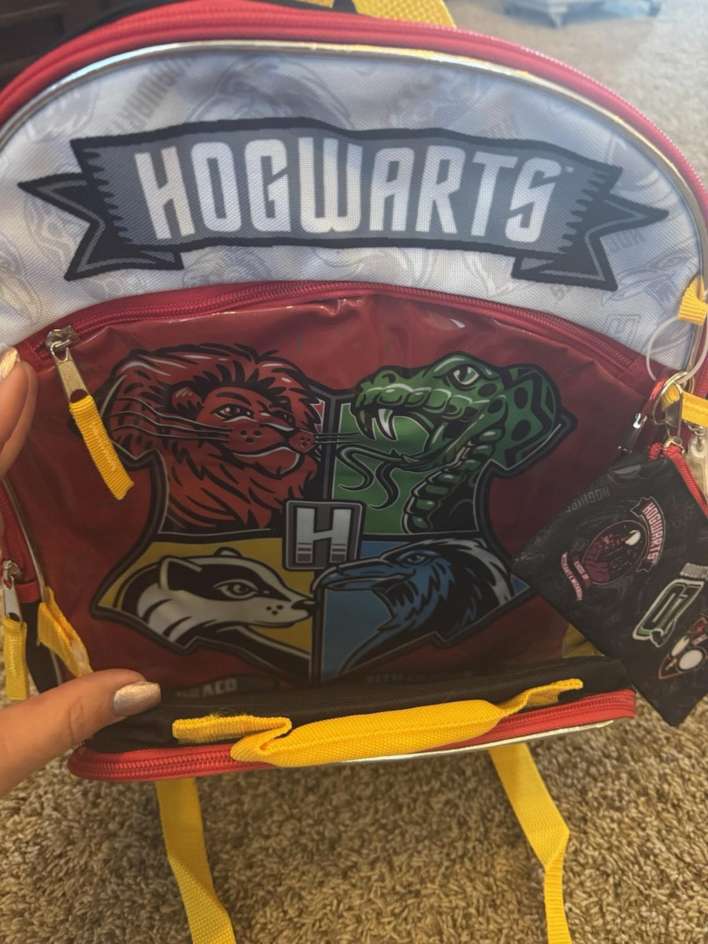 BIOWORLD Harry Potter Youth 5 Piece Backpack Set 12x5x16