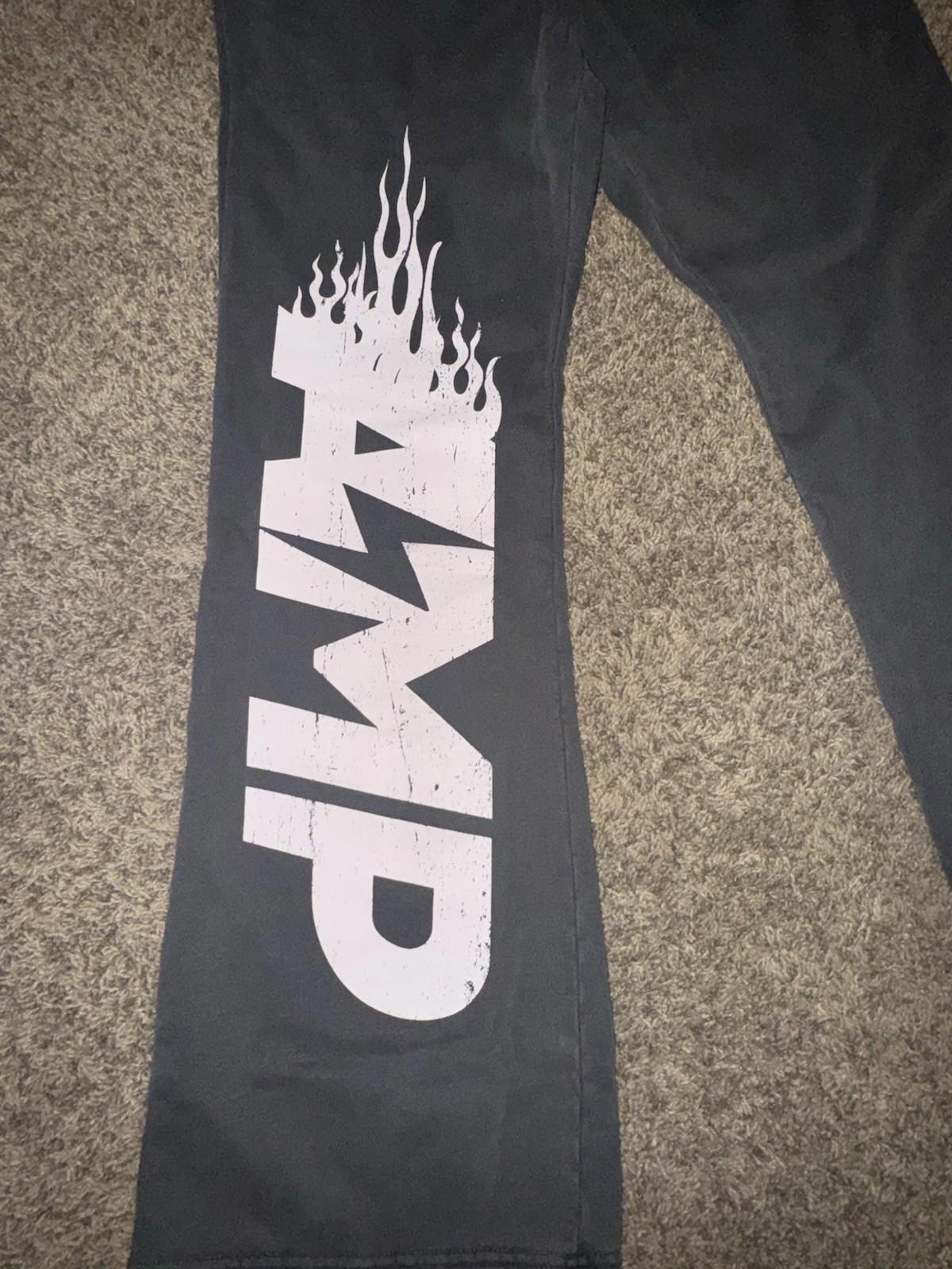 New AMP Sweatpants Gray Small