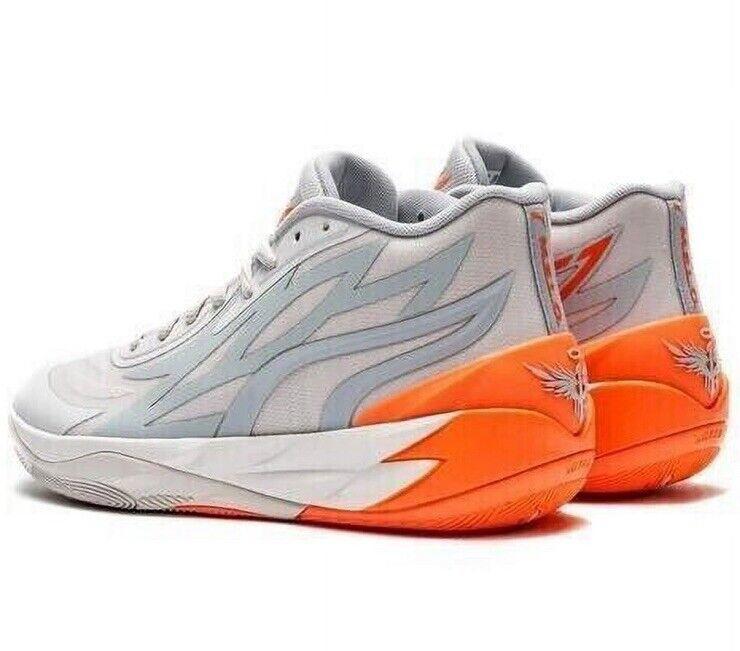 Puma MB.02 Gorange Melo Basketball Shoes Size 11.5 Men's