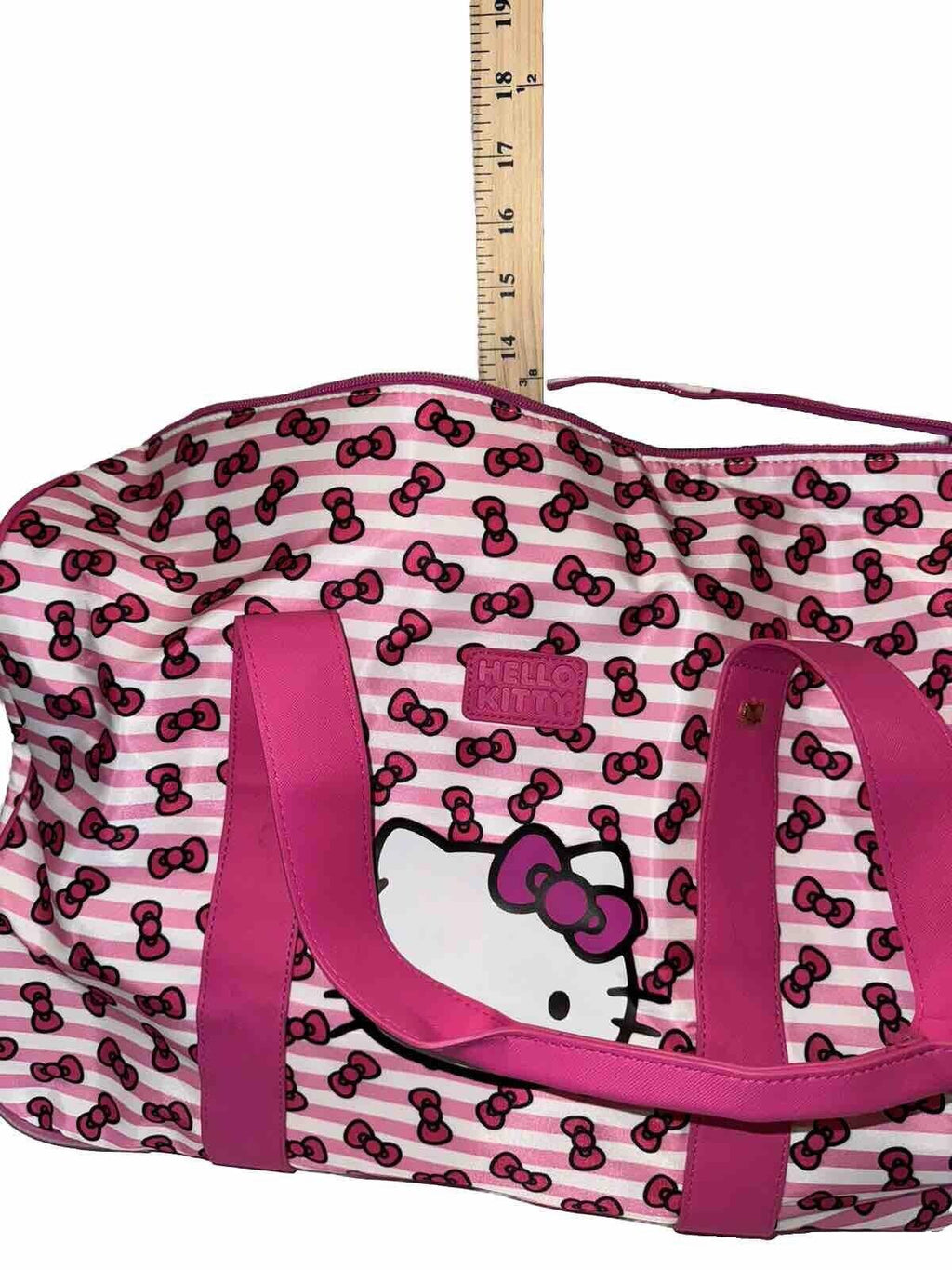 HELLO KITTY 17" Wheeled Duffle Bag Officially Licensed