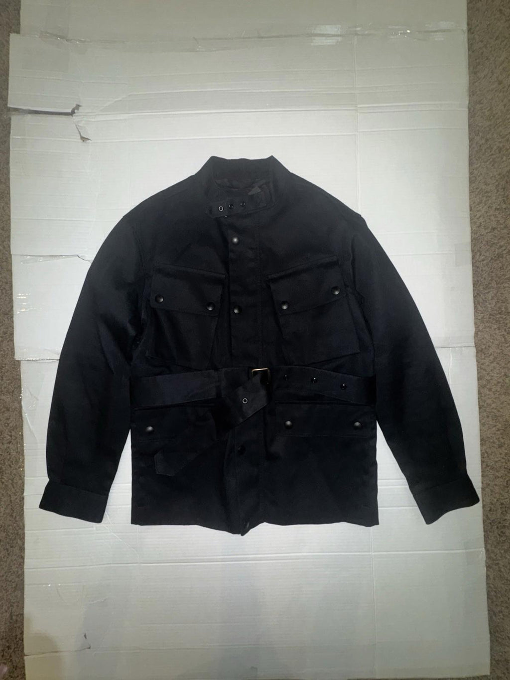 NWT! Banana Republic Lorainne Utility Jacket - Size Medium Navy Blue MSRP $280