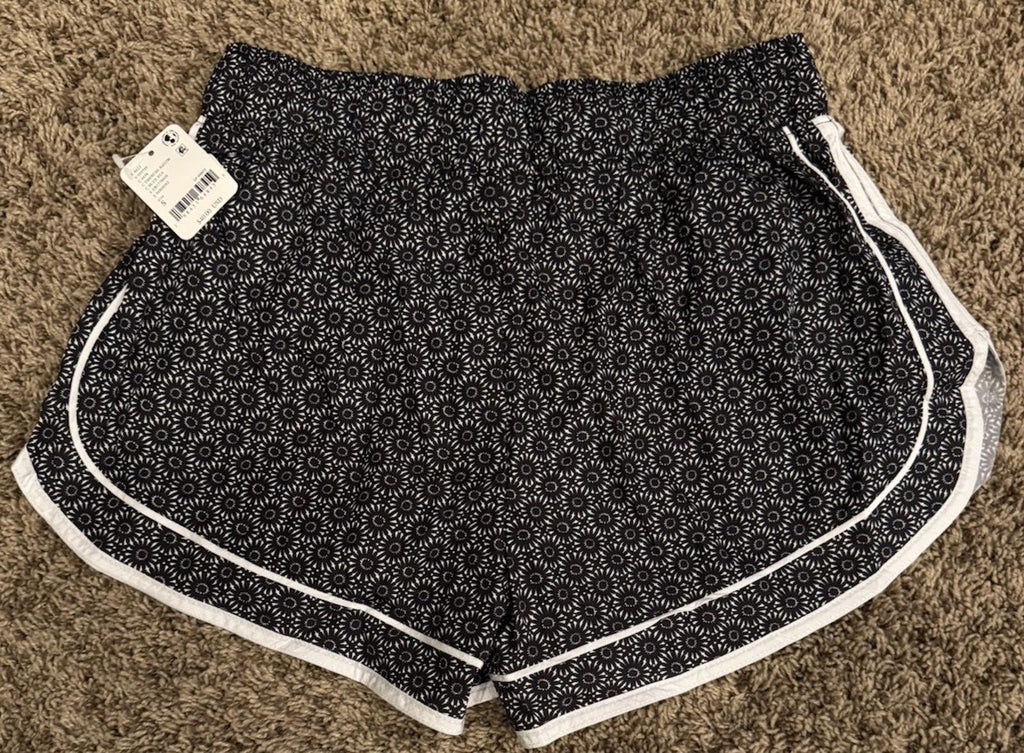 FP Movement Women's Varsity Blues Printed Shorts Starburst Geo NWT Small