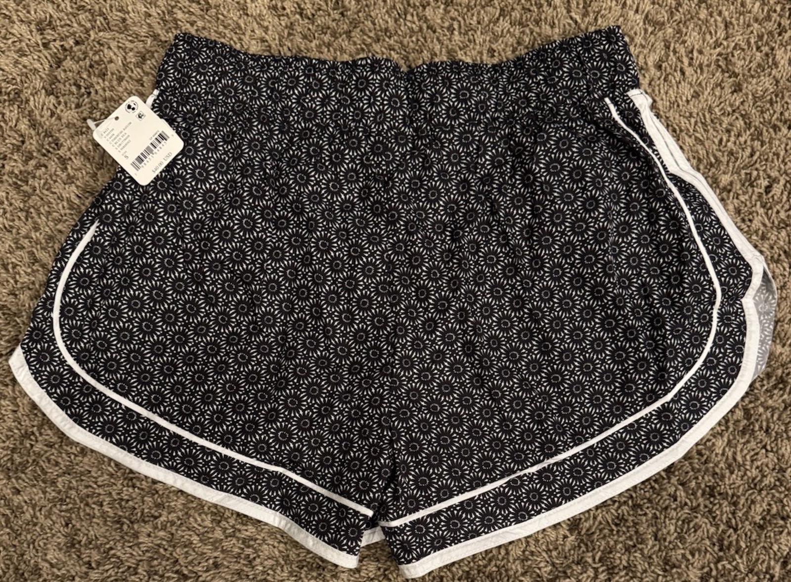 FP Movement Women's Varsity Blues Printed Shorts Starburst Geo NWT Small