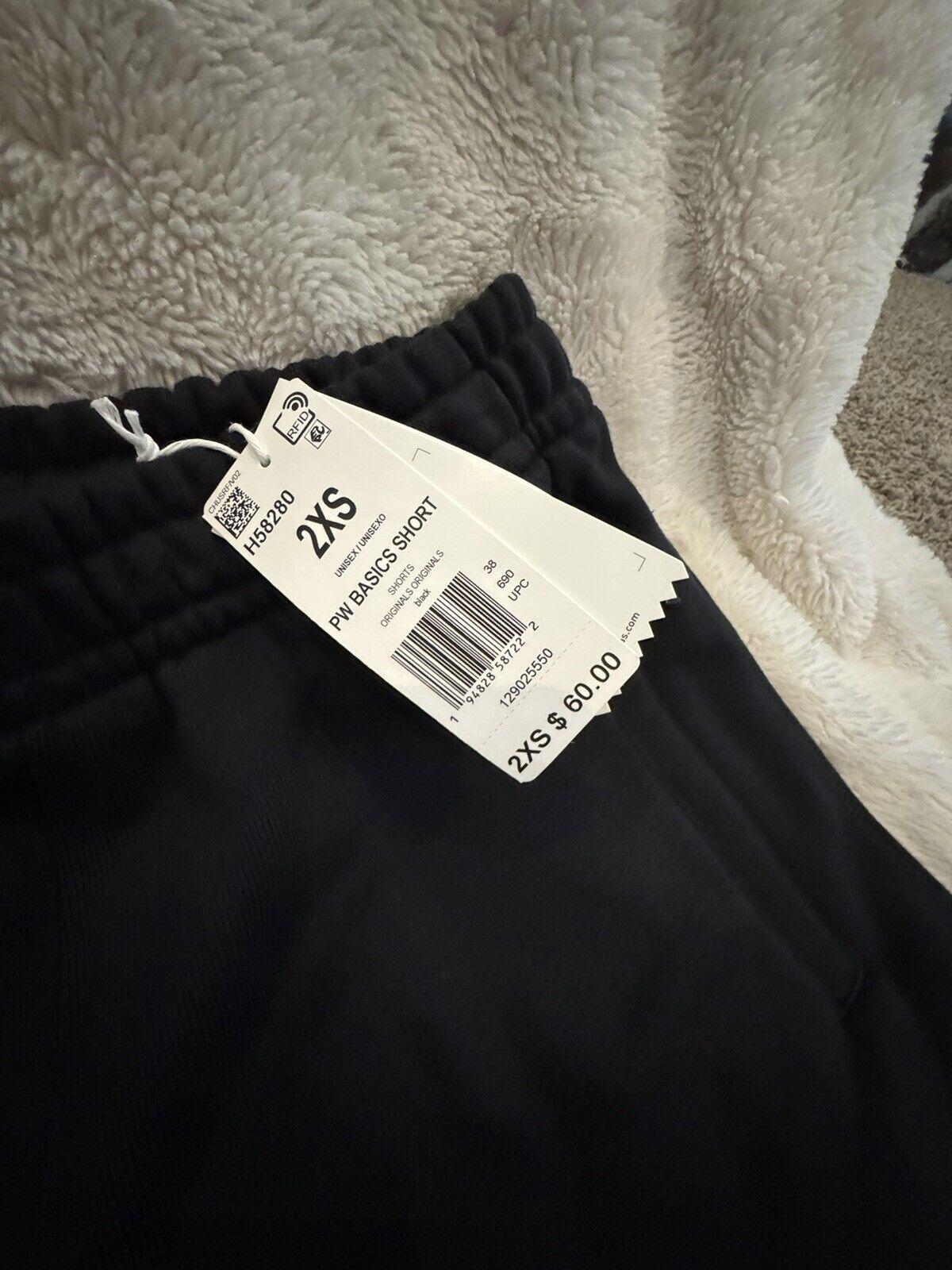 Adidas x Pharrell Williams Human Race Terry Shorts Black 2XS