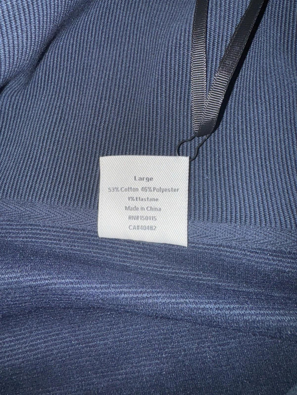 Varley Double Soft Catherine Half Zip Sweat Navy Large NWT $144