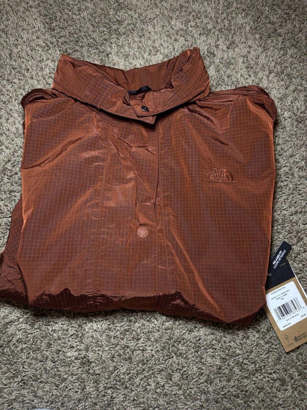 NWT North Face Women M66 Utility Wind Jacket Brandy Brown 2X