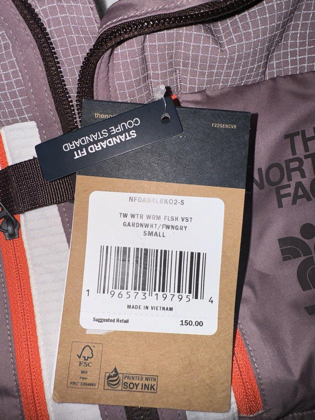 NEW! The North Face Women's Trailwear Winter Flash Vest Sm