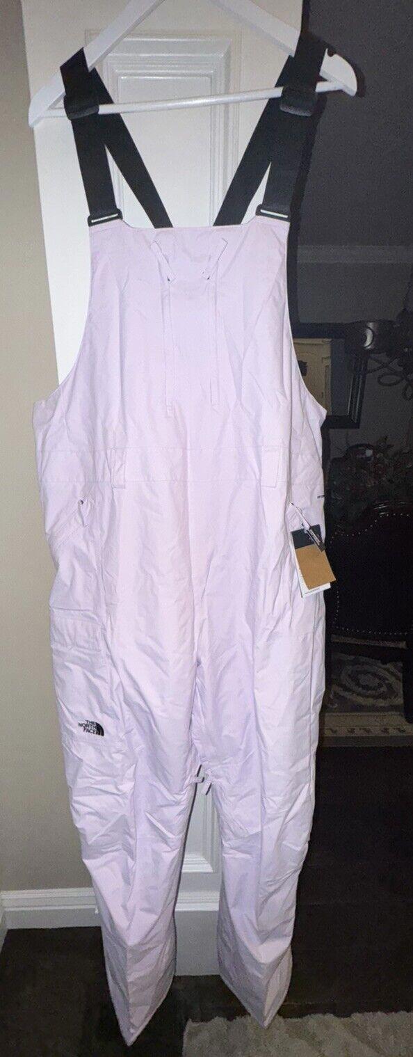 NWT! The North Face women Freedom Insulated bib Lavender 3X