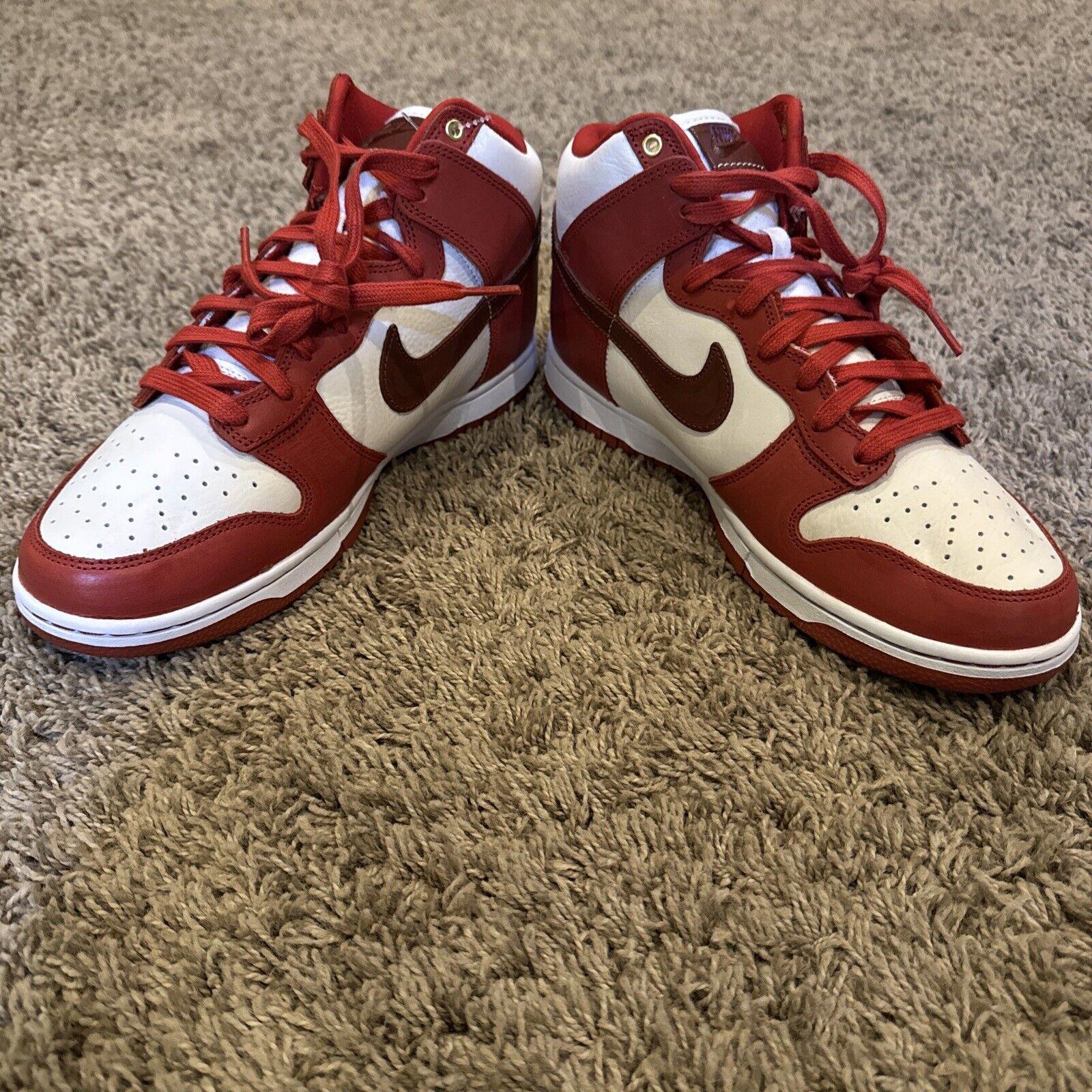Nike Dunk High 70 LXX Cinnabar MarsStone Red Sz 9.5 or 11.5