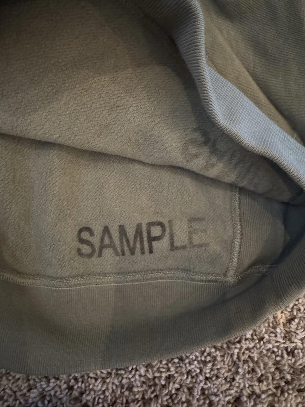 NEW Chubbies Fall 2025 THE OLIVE YOU MAN (COMFORT HOODIE) Sample. NWT