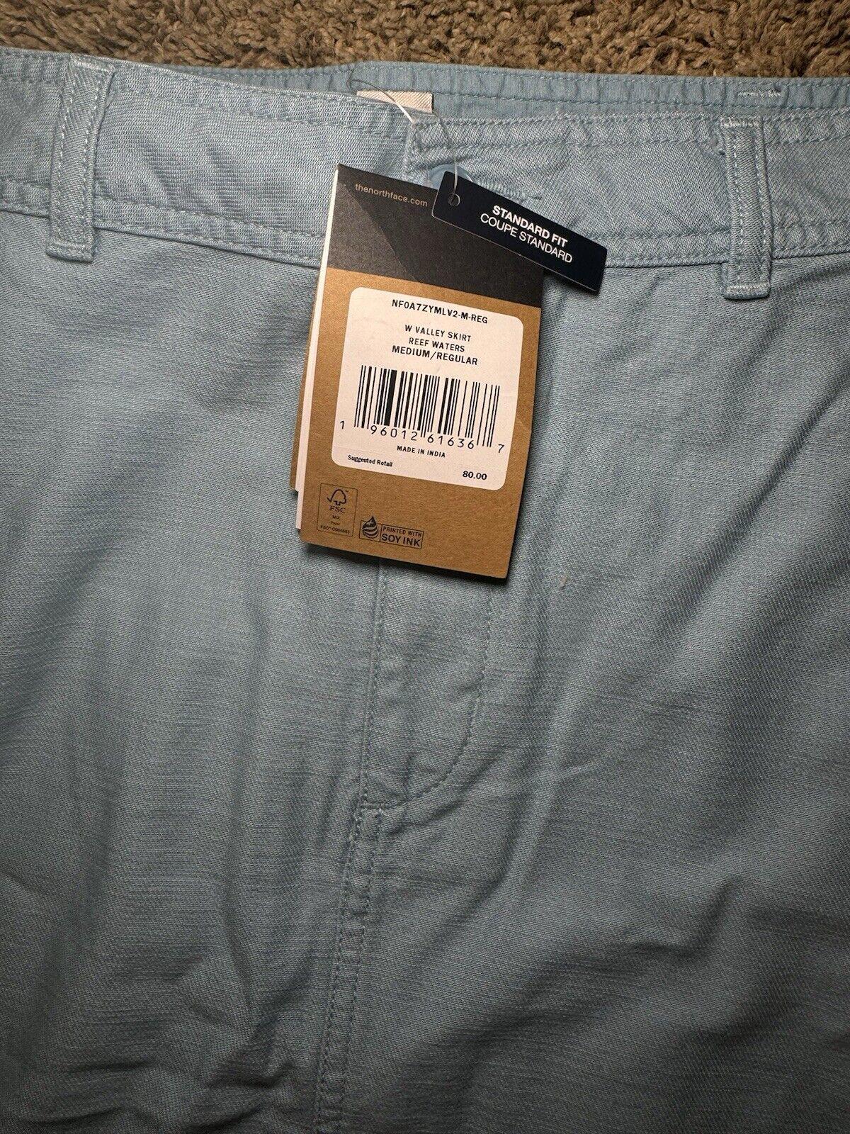 The North Face Valley Skirt Women MD Reef Water Cargo new