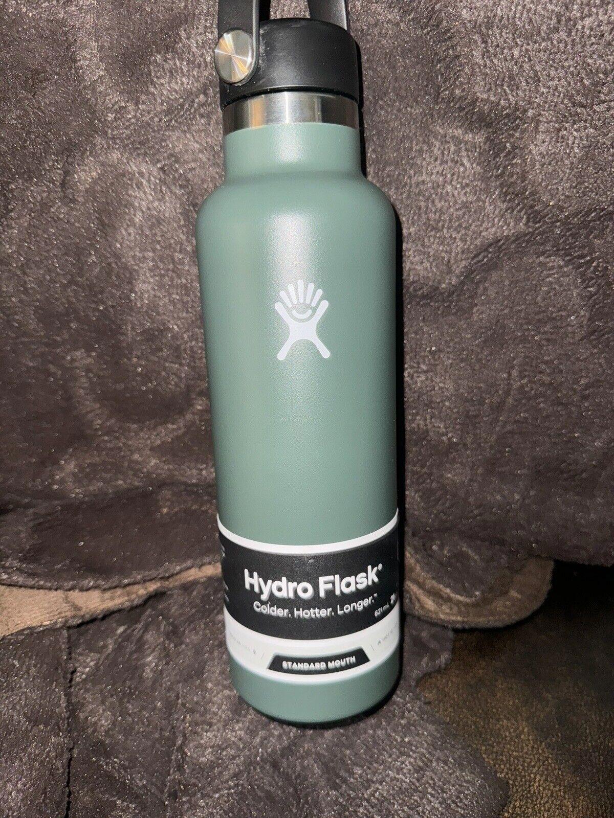 Hydro Flask Standard Mouth Water Bottle With Flex Cap 21 oz
