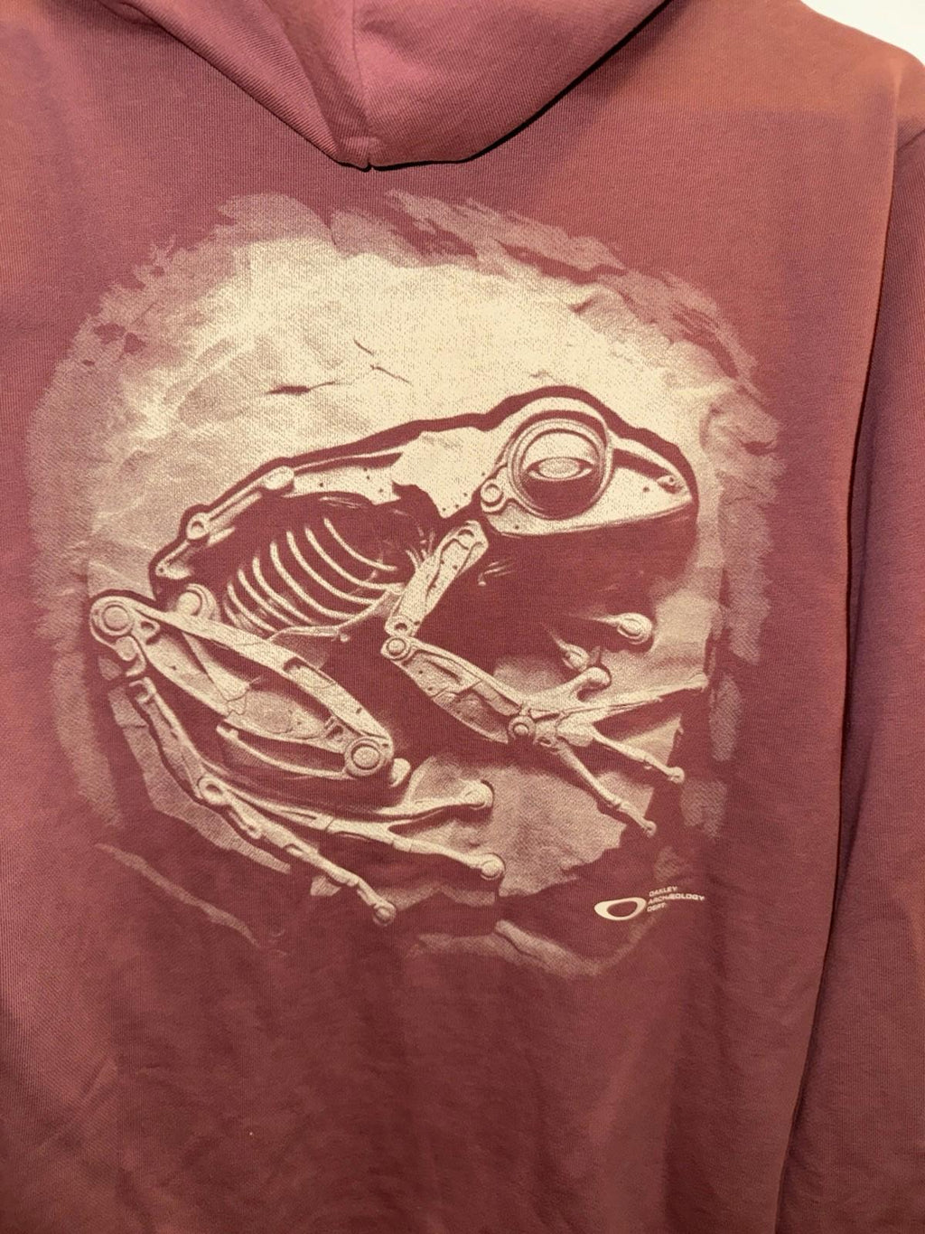 NEW! Oakley Futurescape Fossil Hoodie in rosewood XS NWT