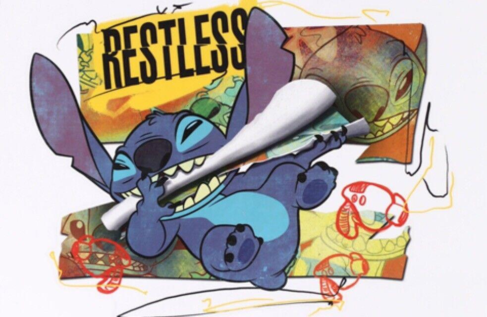 Disney’s STITCH Device DECALS New - By Sandy Lion NEW In package!