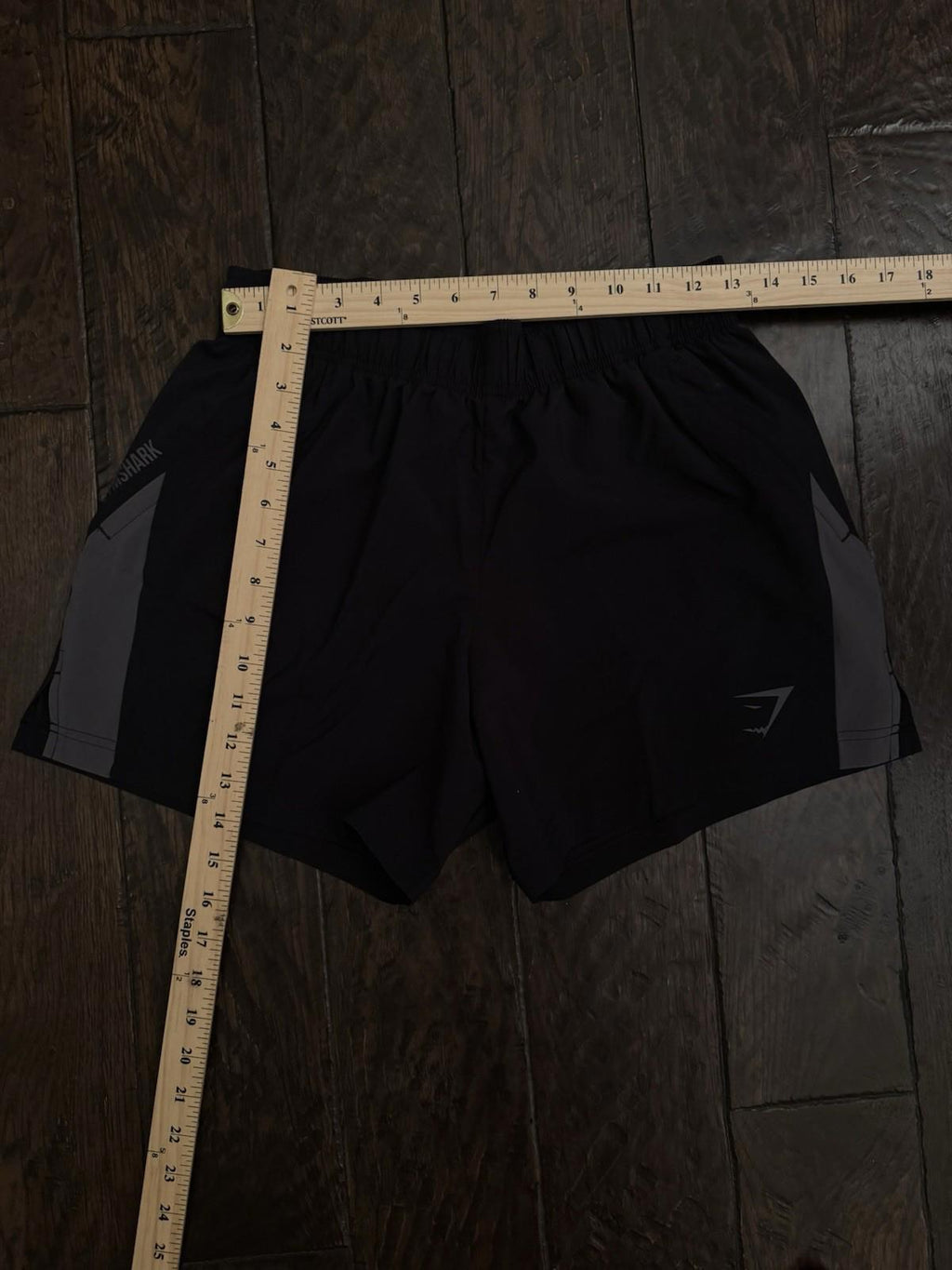 Gymshark Men's Slim Fit Drawstring Sport 5" Shorts MP7 Black Small NWOT