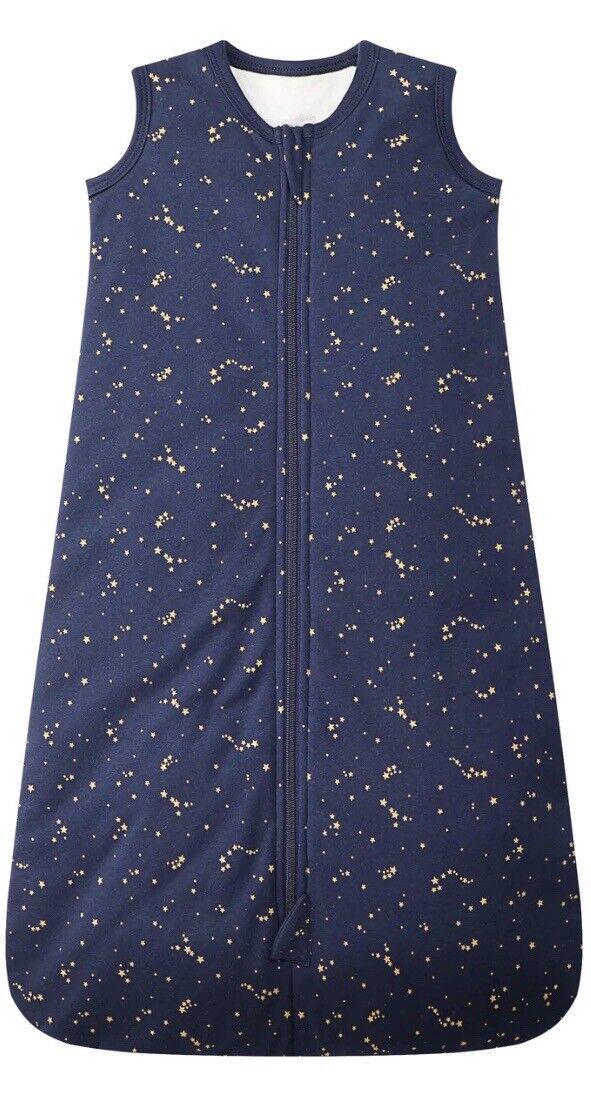 Owlivia Baby Sleep Sack Organic Cotton 0.5tog 18-24 Month, Starry Sky. NWT