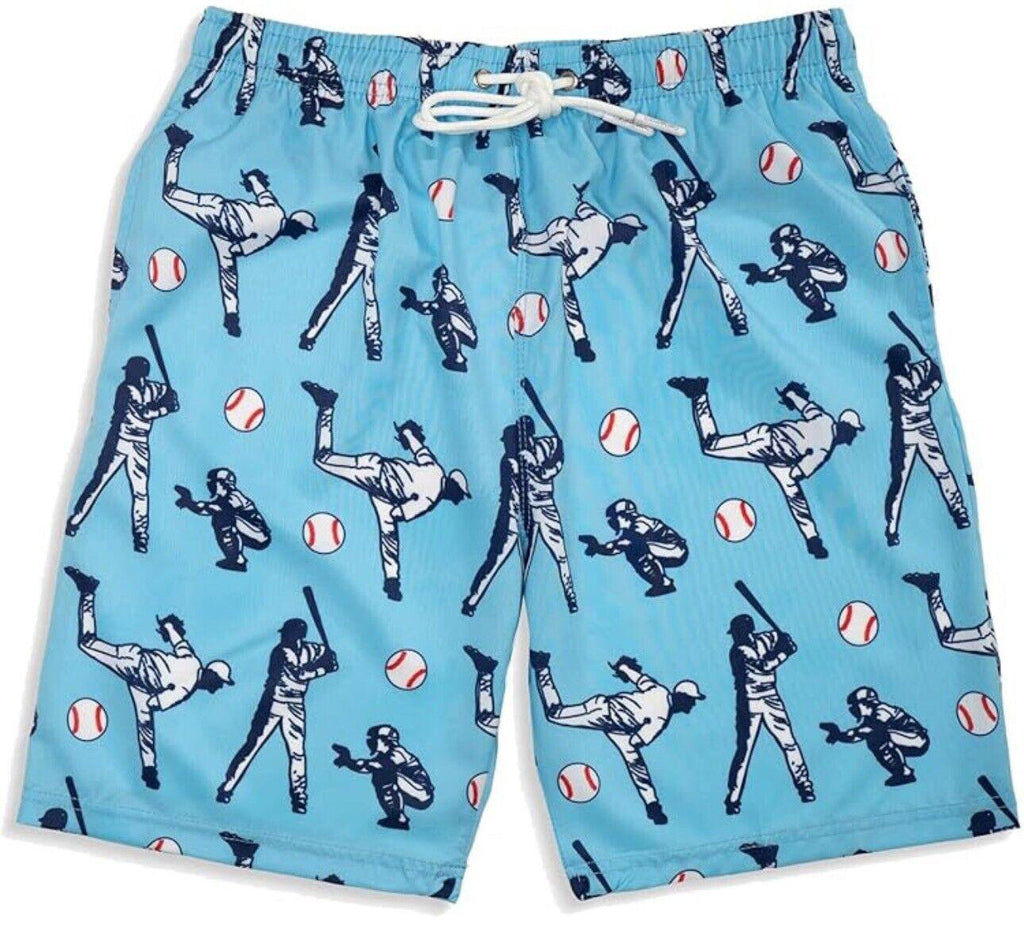 Boys Chalktalk Sports Baseball Swim Trunks Youth LG
