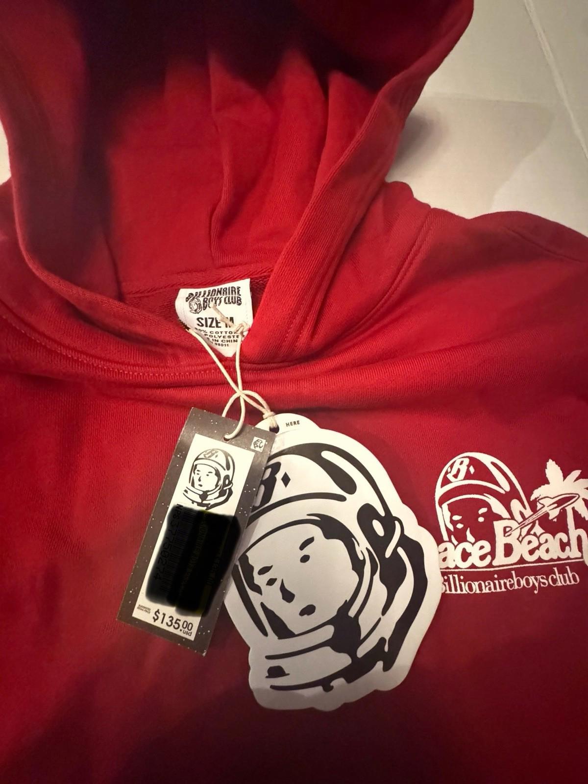 NEW! Billionaire Boys Club Space beach Hoodie Brand New With Tags Size MED