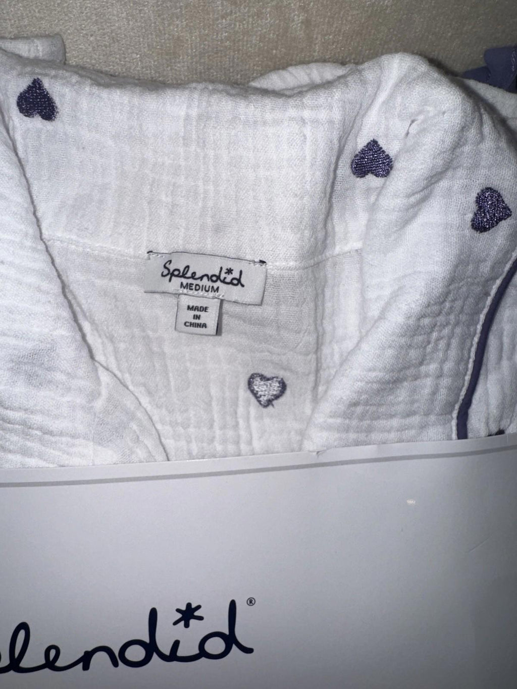 NEW! - Splendid Long Sleeve Pillowsoft Pajama Set Lottie Love Sleep set MED