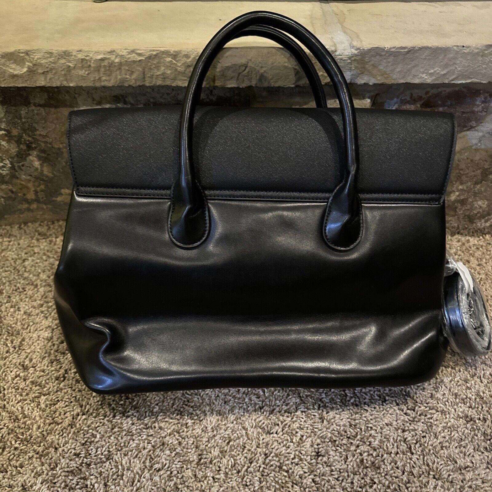 Francoise Tote BY CHRISTIAN LACROIX BLACK XS18224 NWT