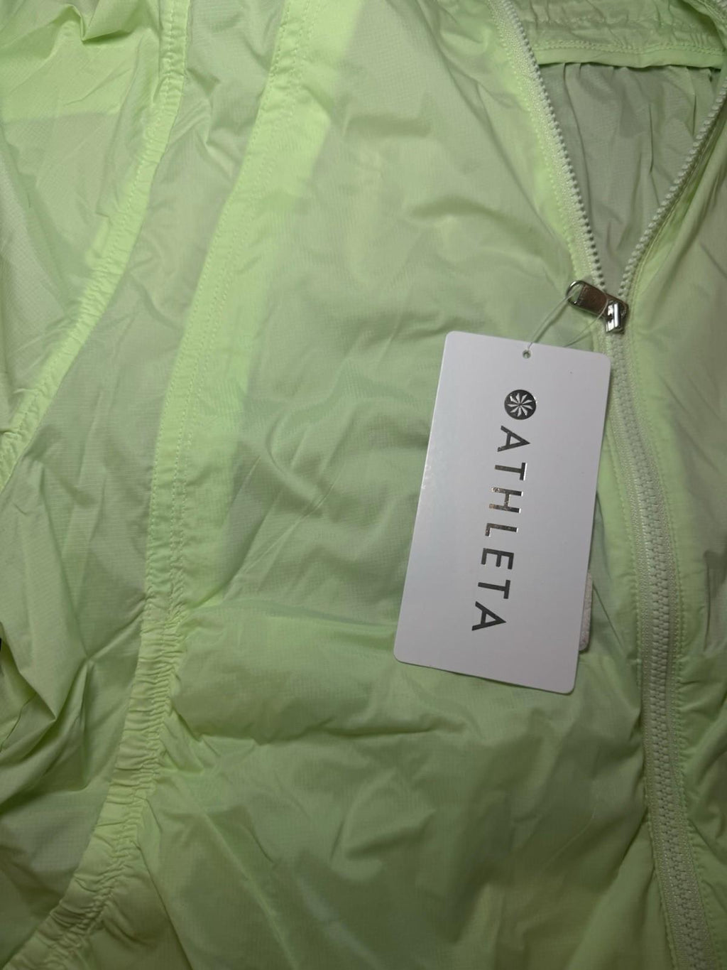 NEW! Athleta - XXS Expedition Jacket - Light green NWT